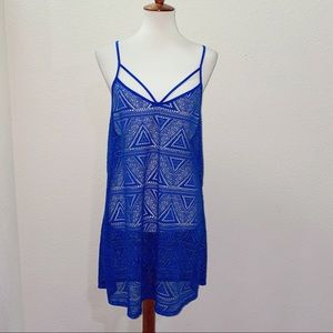 NWOT PINK Victoria’s Secret Blue Swim Coverup